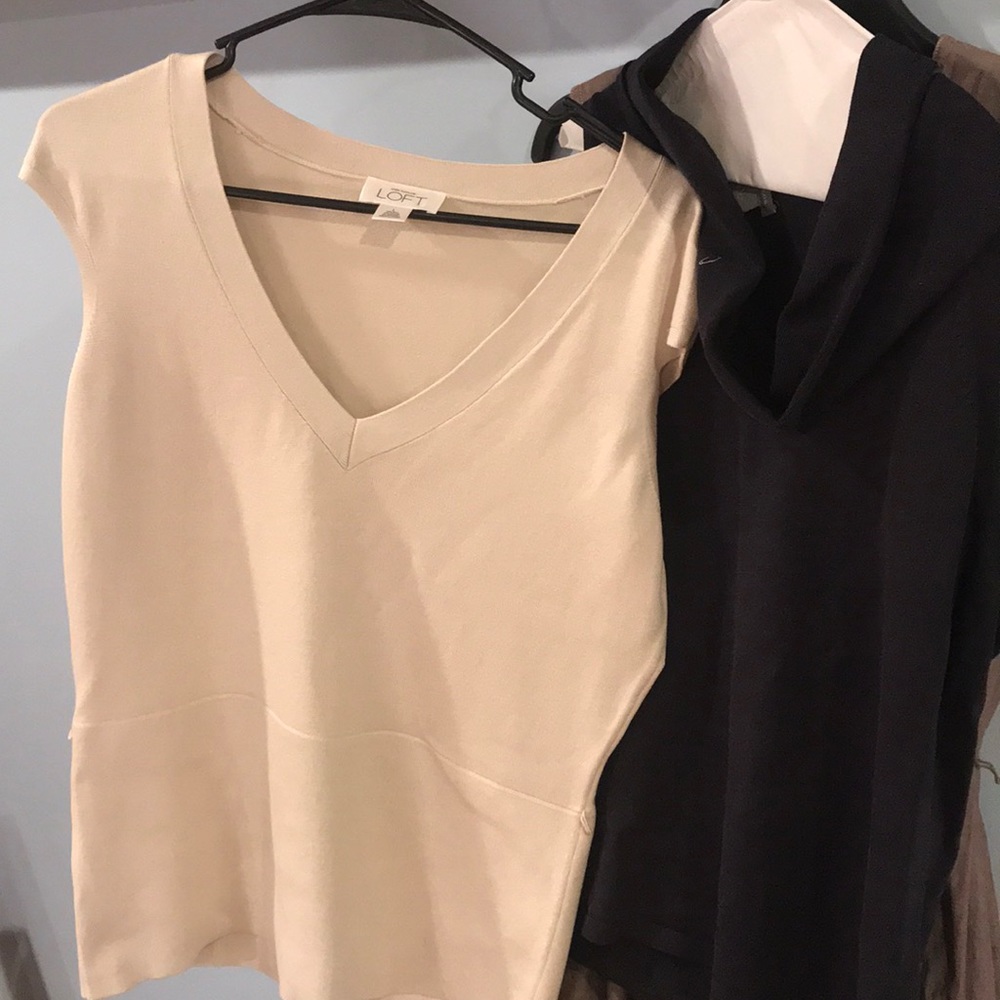 2 Ann Taylor loft tops